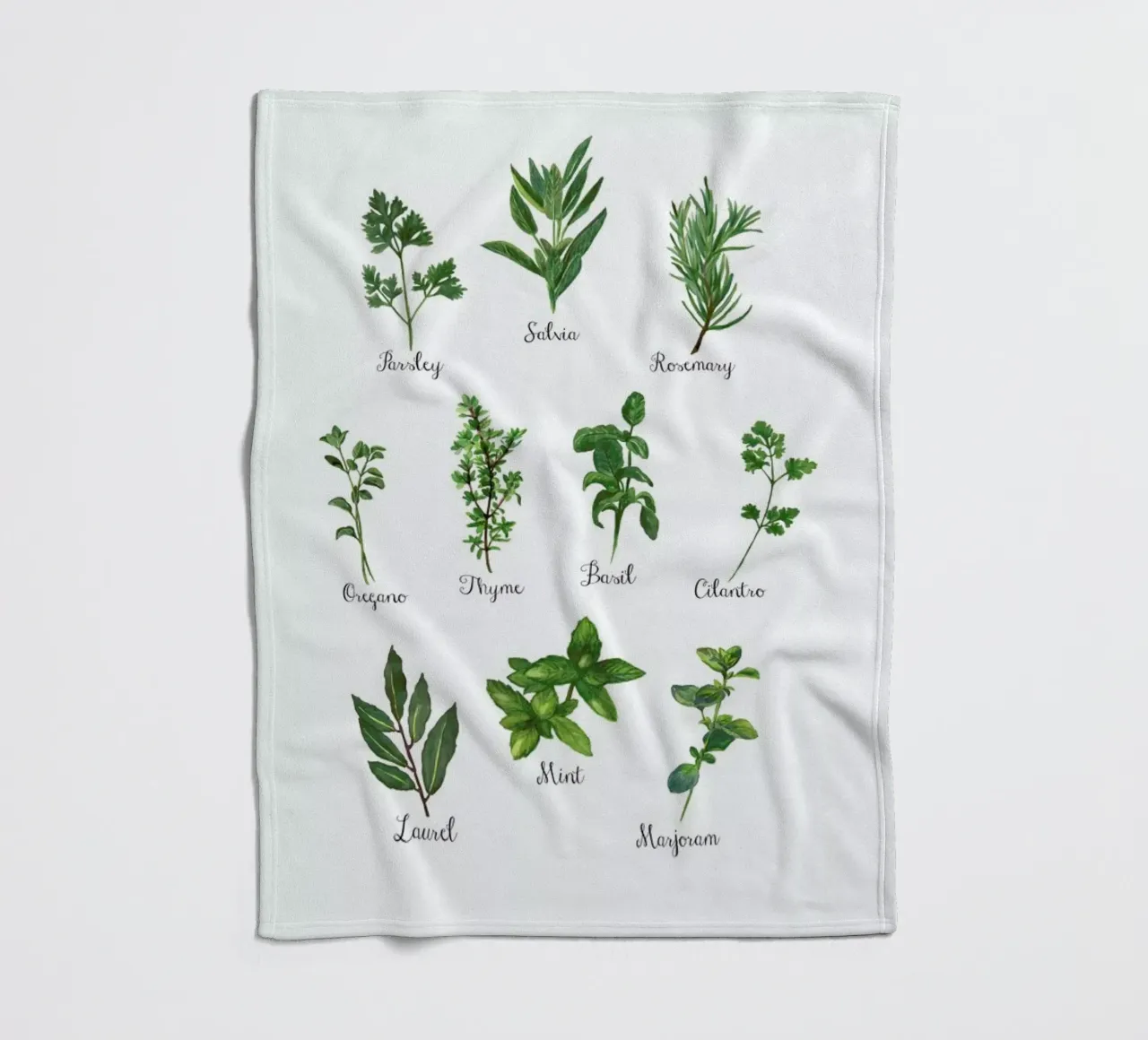 Herbs Collection coperta in pile da Miles of Light