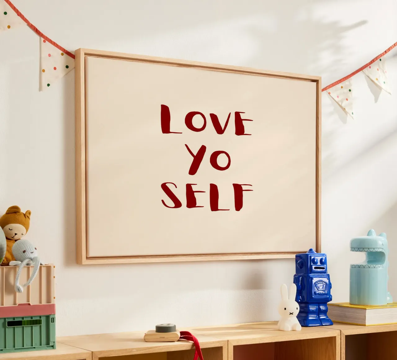 Love yo self Leinwand von designsbysophia