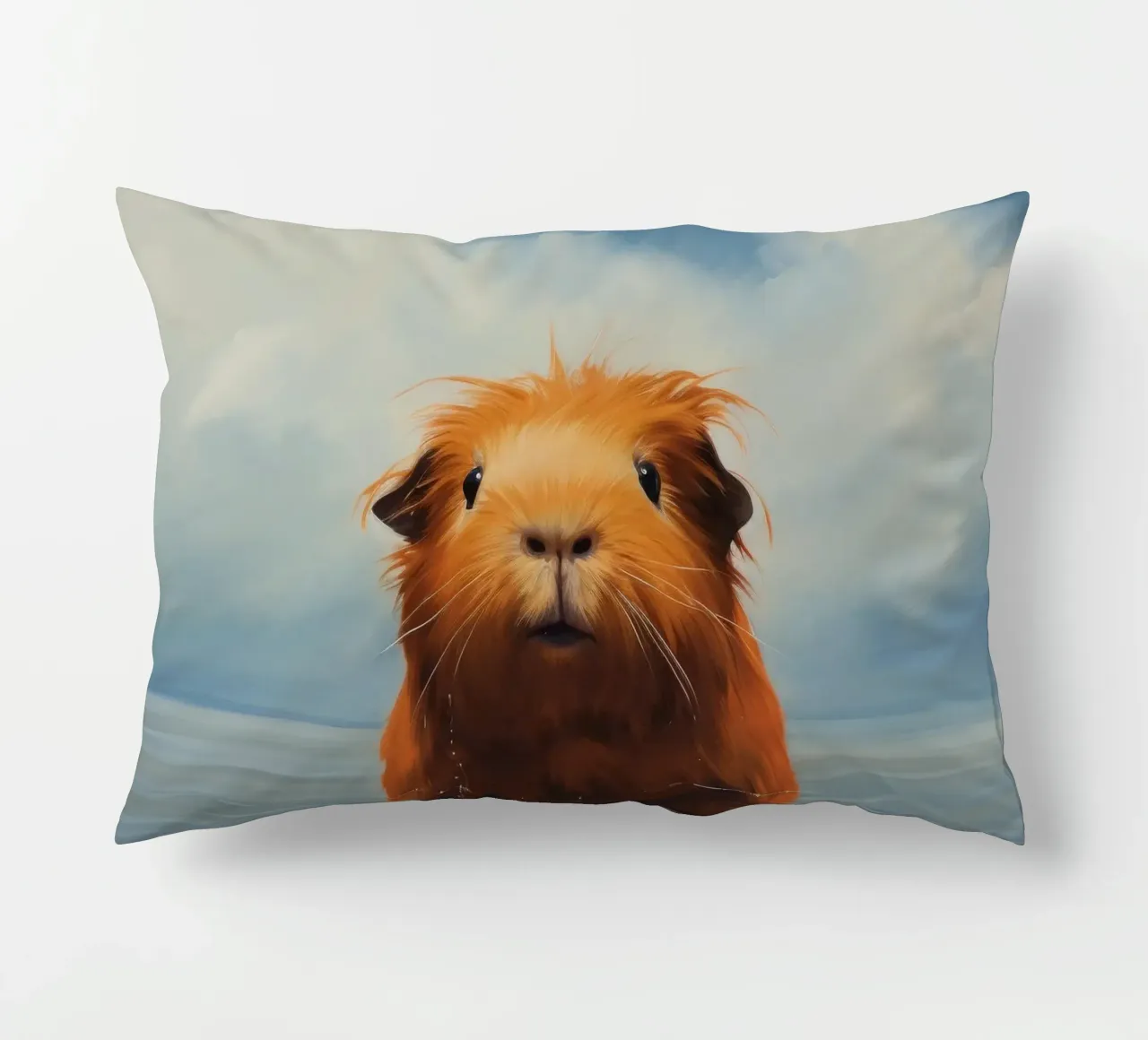 Minimo Guinea Pig 3 cuscino da Minimal Animal Art