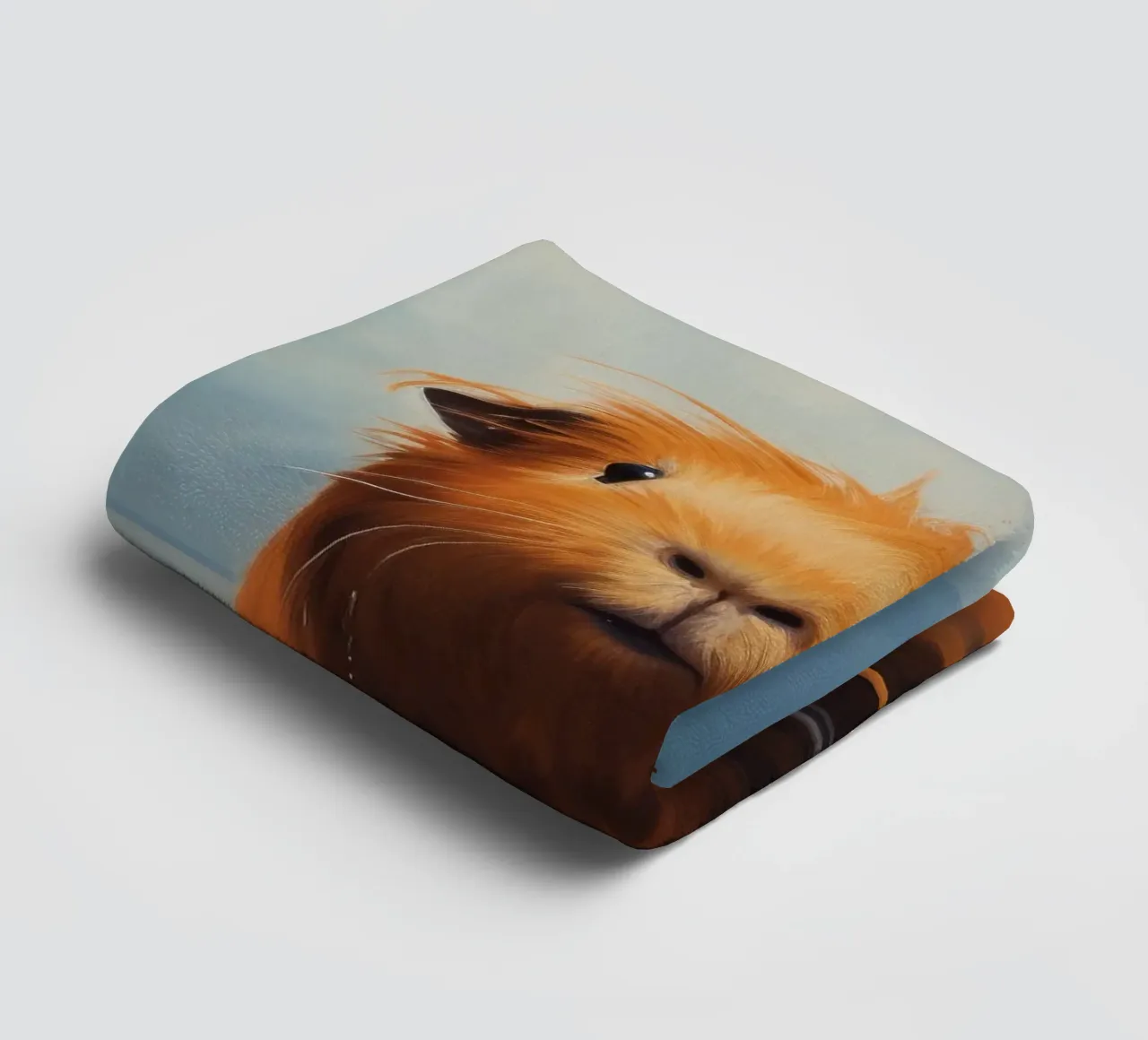 Minimo Guinea Pig 3 asciugamano da bagno da Minimal Animal Art