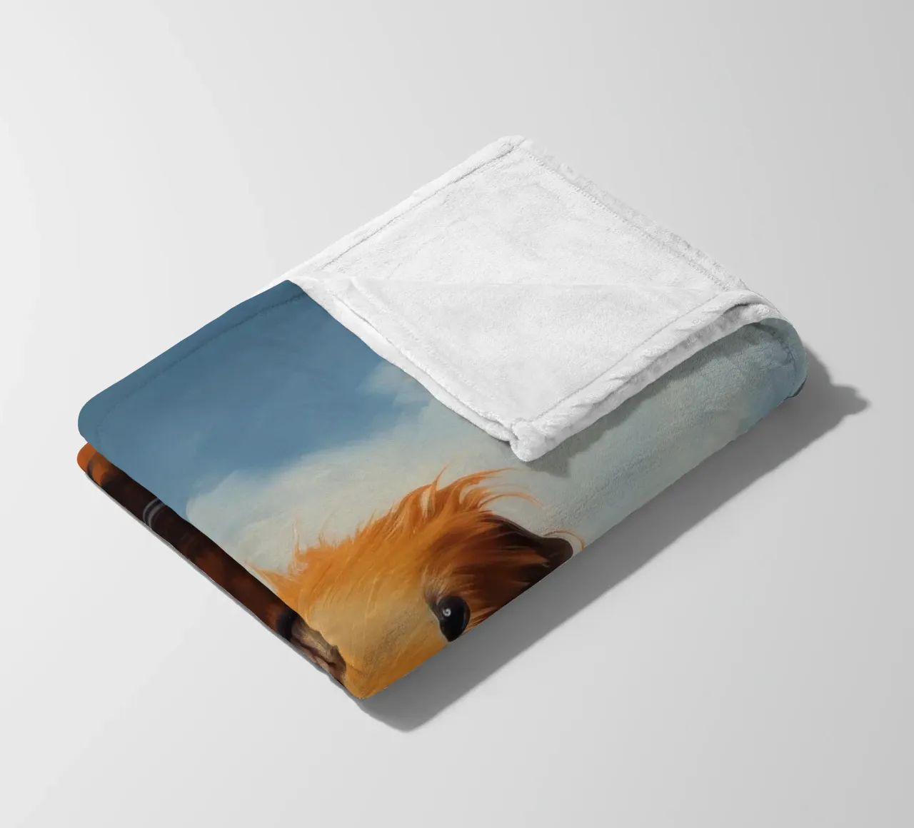 Minimo Guinea Pig 3 coperta in pile da Minimal Animal Art