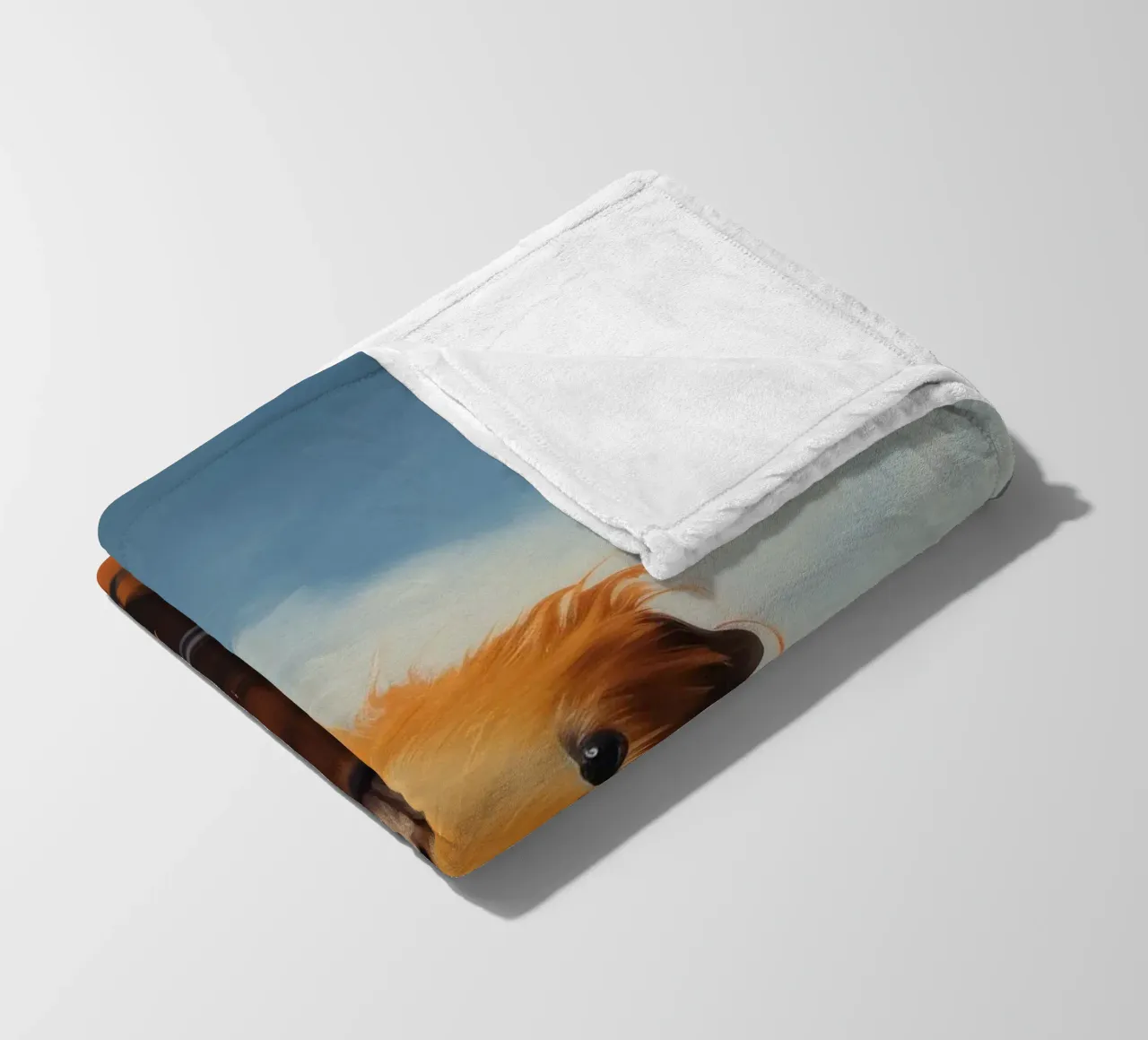 Minimo Guinea Pig 3 coperta in pile da Minimal Animal Art