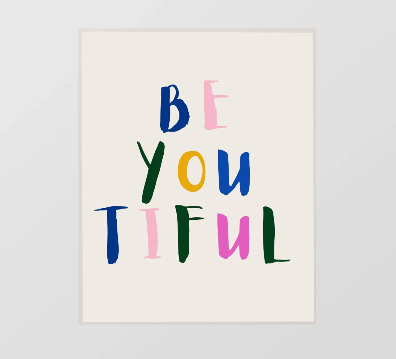 Be you tiful telo in pvc da designsbysophia