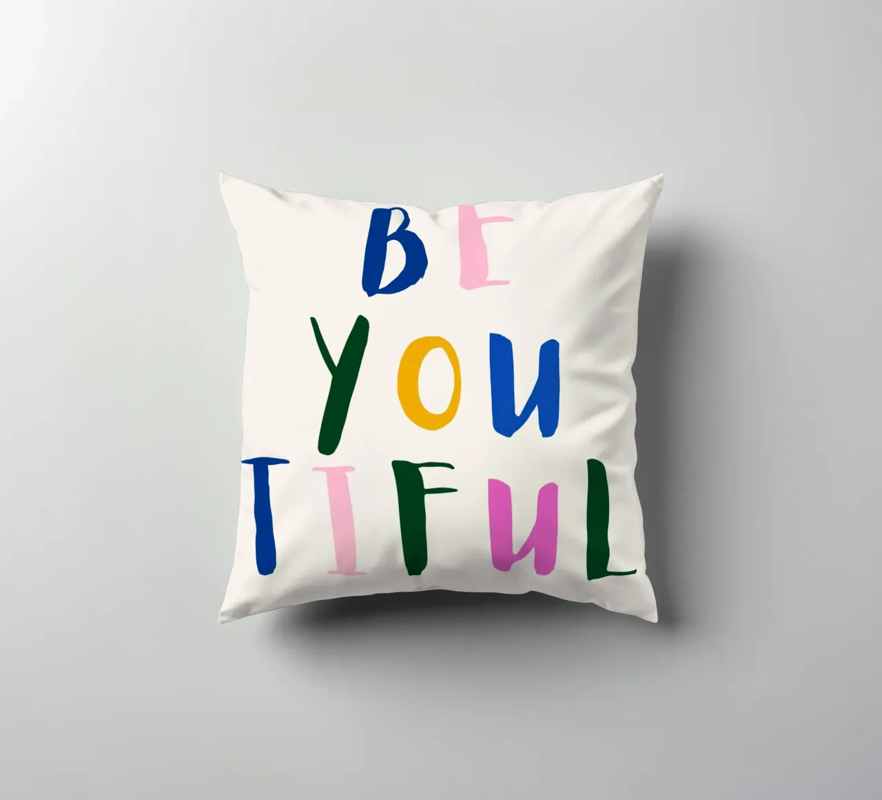 Be you tiful decorative cushion by designsbysophia