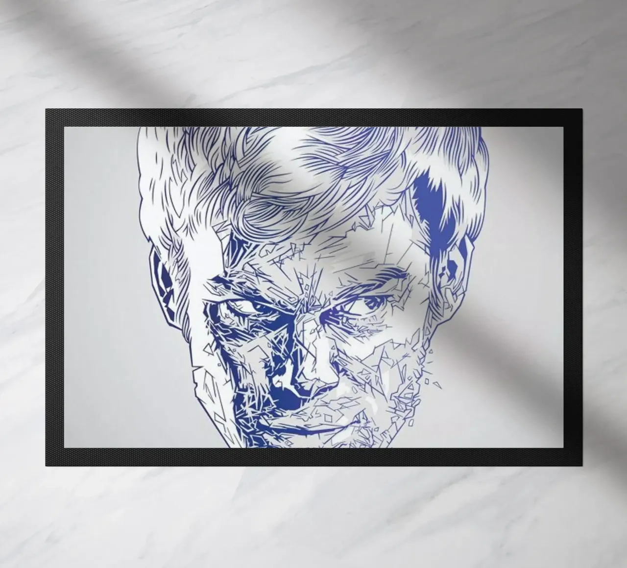 Dexter Fußmatte von Tomasz Zawistowski