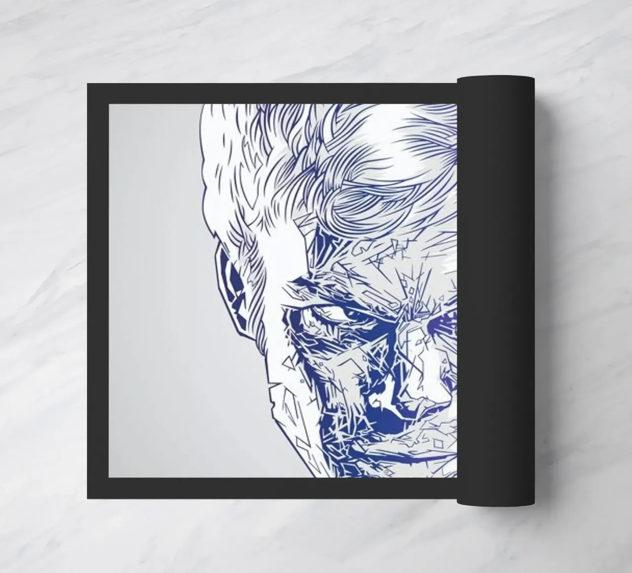 Dexter Fußmatte von Tomasz Zawistowski