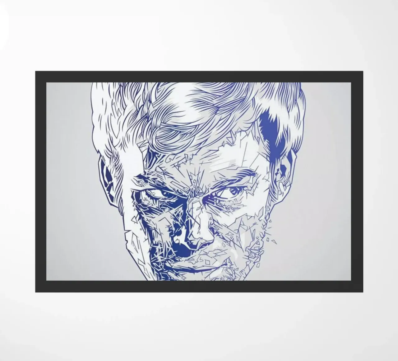 Dexter Fußmatte von Tomasz Zawistowski