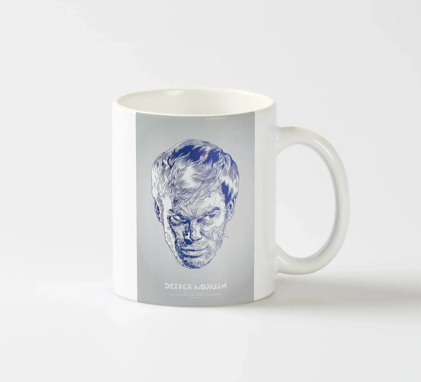 Dexter ceramic mug by Tomasz Zawistowski