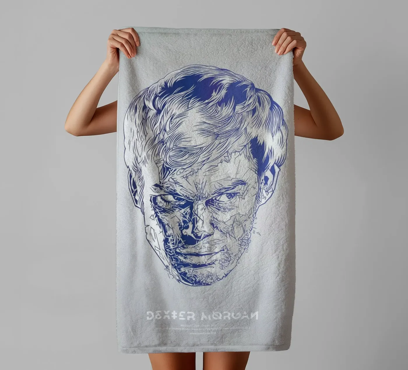 Dexter badhanddoek van Tomasz Zawistowski