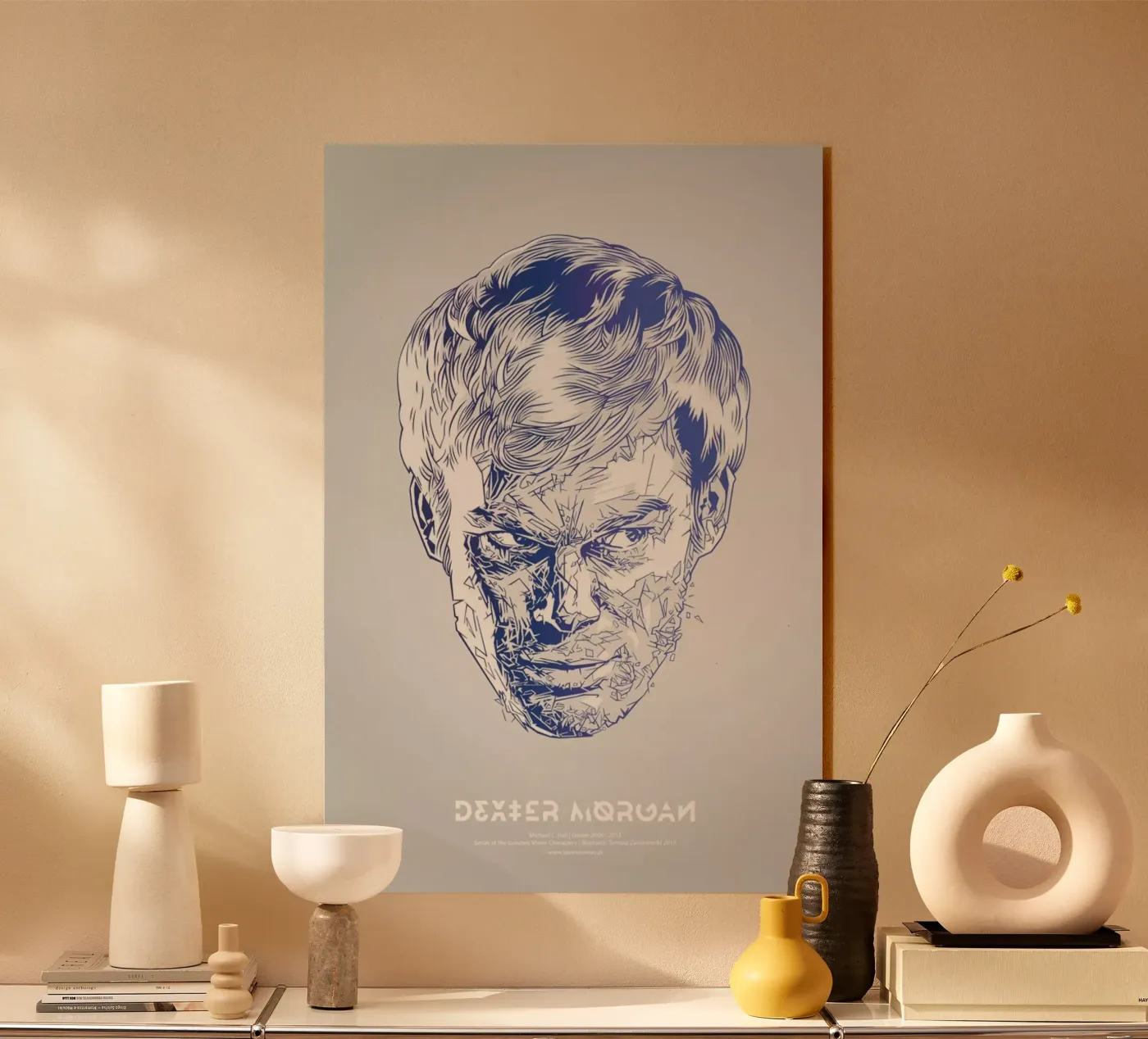 Dexter Acryl-Glas von Tomasz Zawistowski