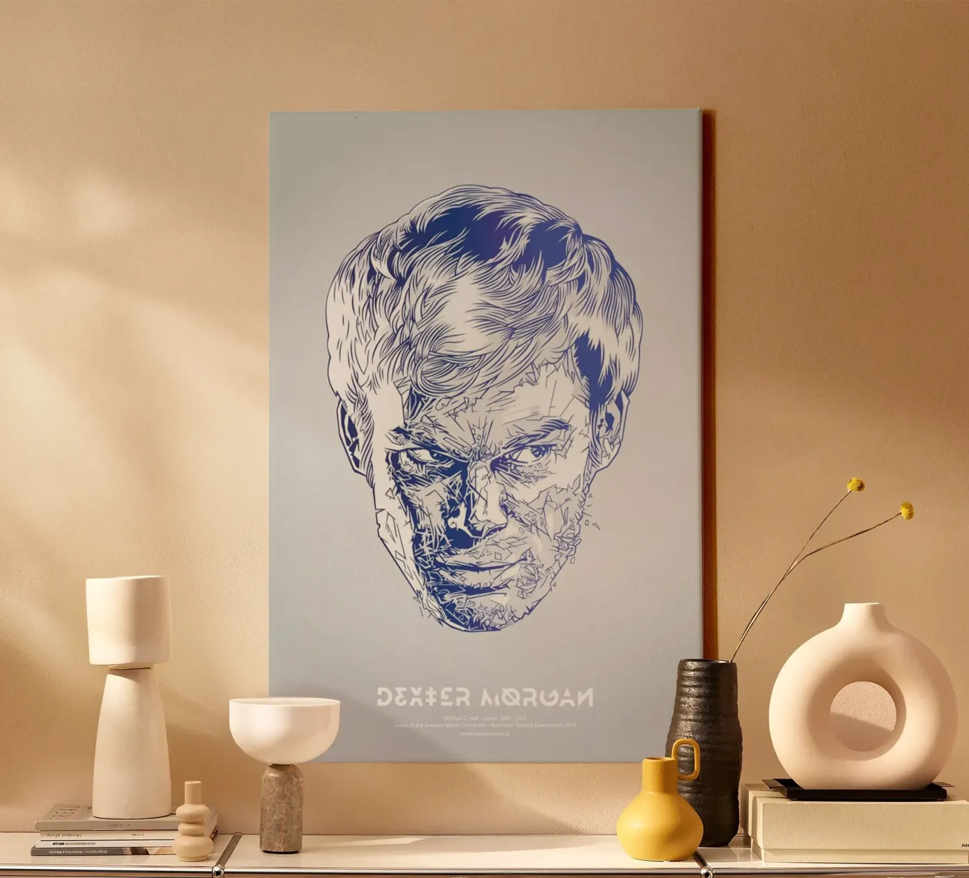 Dexter canvas by Tomasz Zawistowski