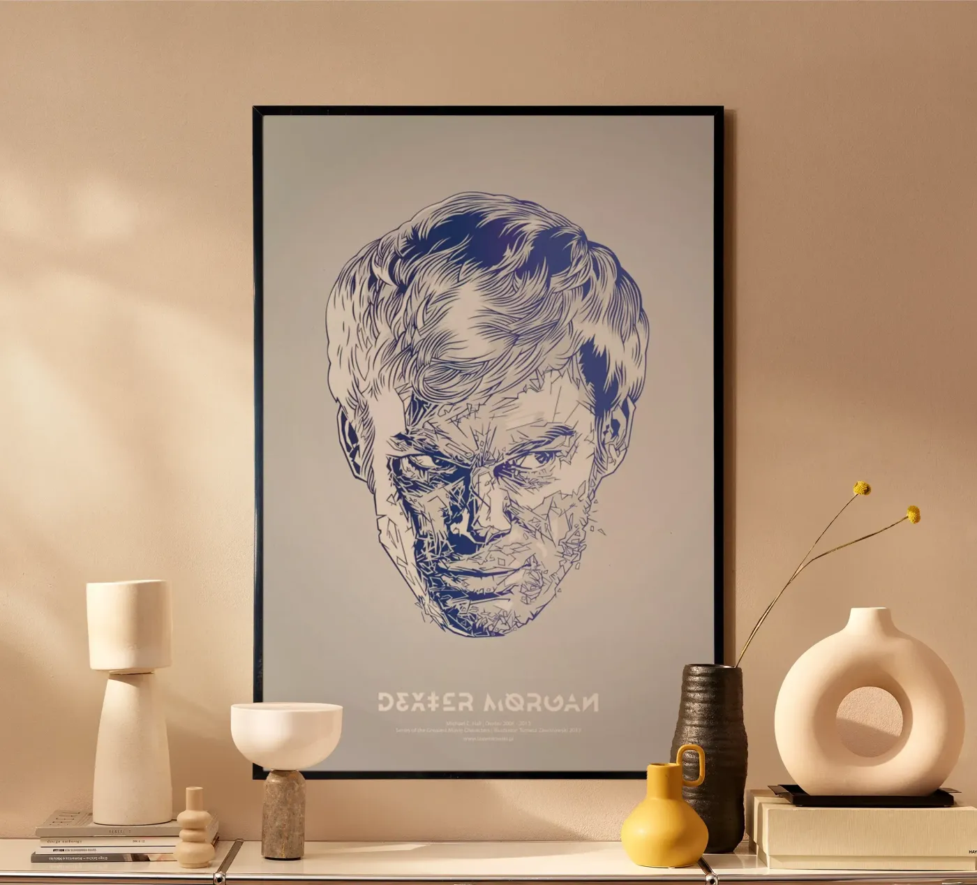 Dexter poster van Tomasz Zawistowski