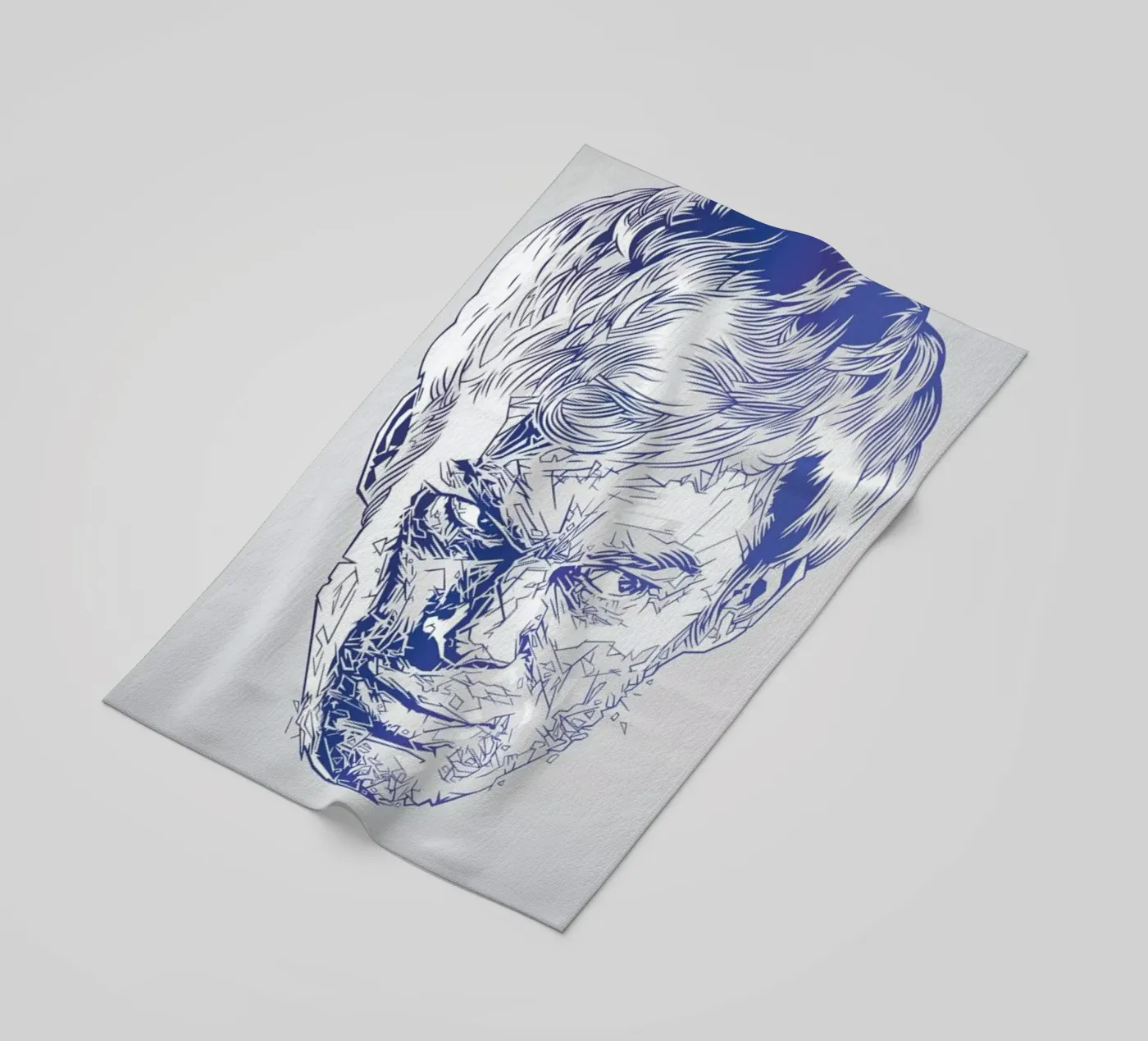 Dexter beach towel by Tomasz Zawistowski