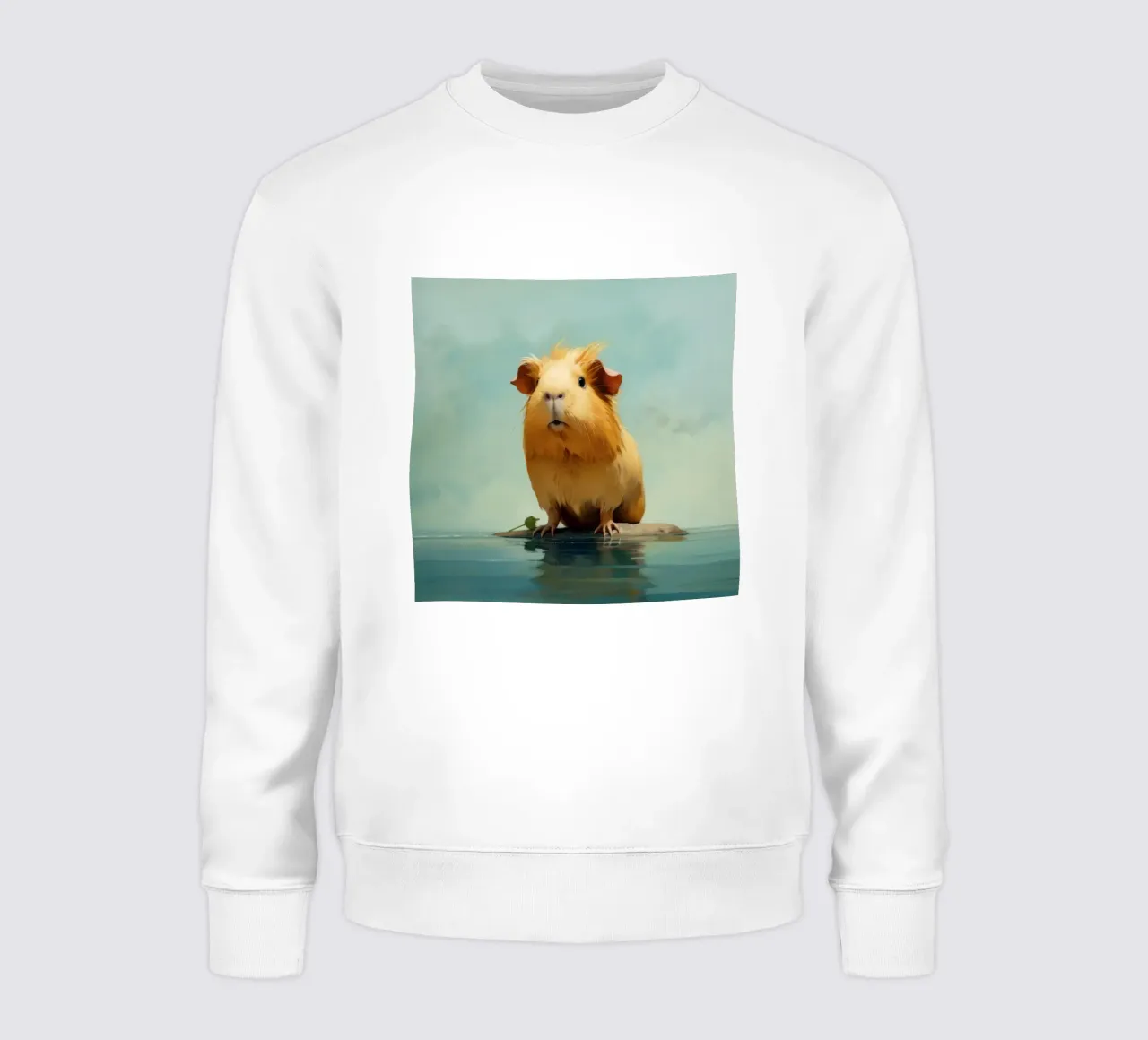 Cavia minima 1 felpa da Minimal Animal Art