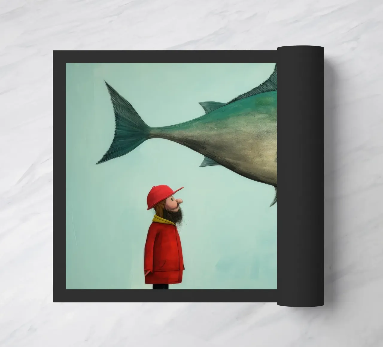 Eglefino minimo 3 zerbino da Minimal Animal Art