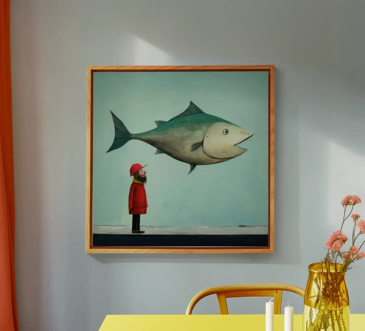 Minimo Haddock plexiglass da Minimal Animal Art