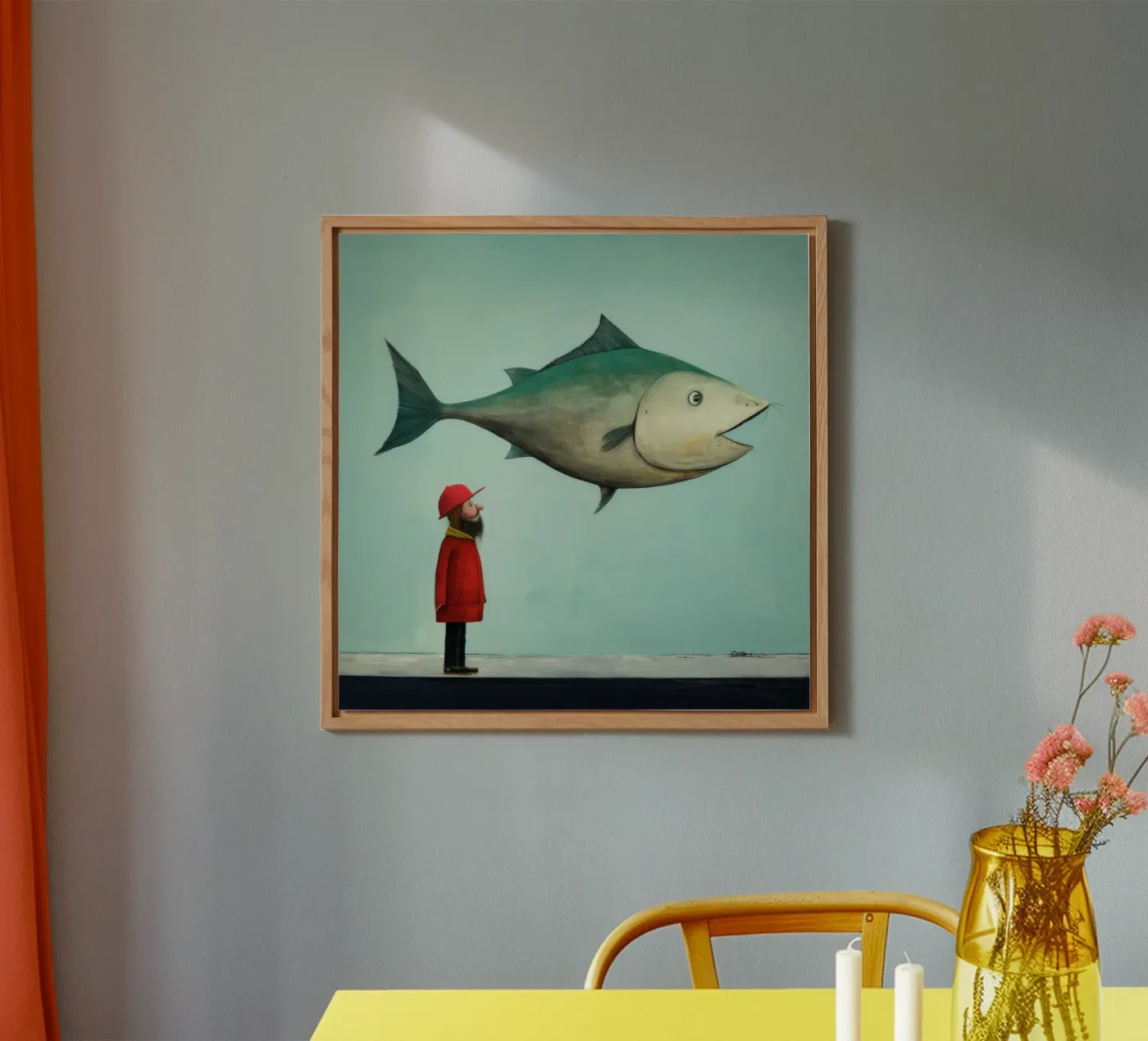 Minimum Haddock forex plate by Minimal Animal Art