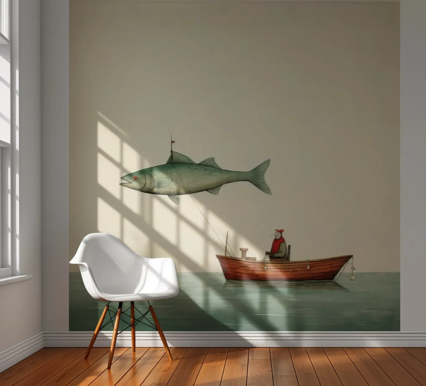 Minimum Haddock photo wallpaper by Minimal Animal Art