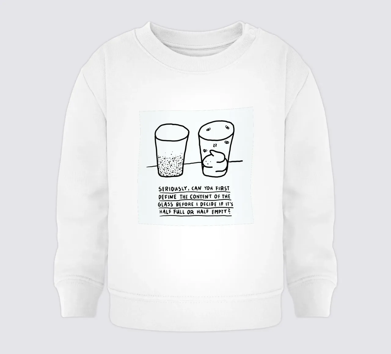 Optimism felpa neonato da Herzette
