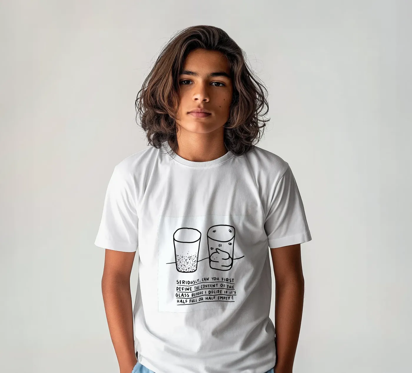 Optimism kinder t-shirt van Herzette