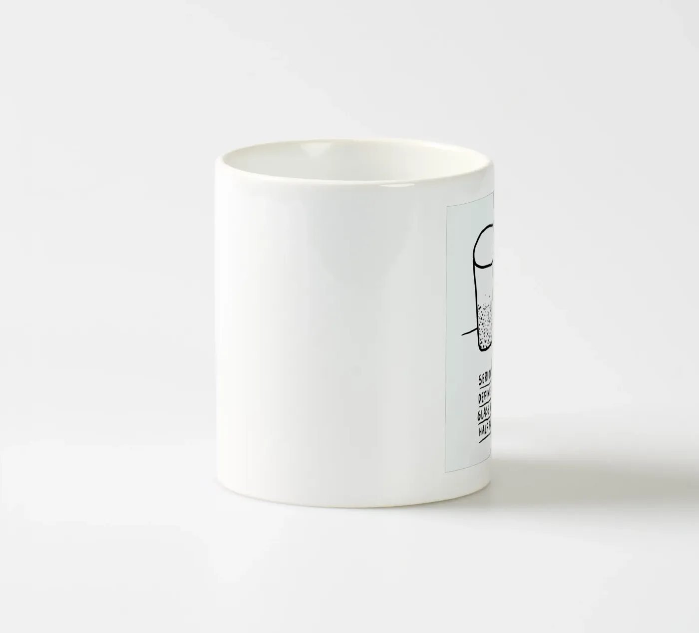 Optimism ceramic mug by Herzette