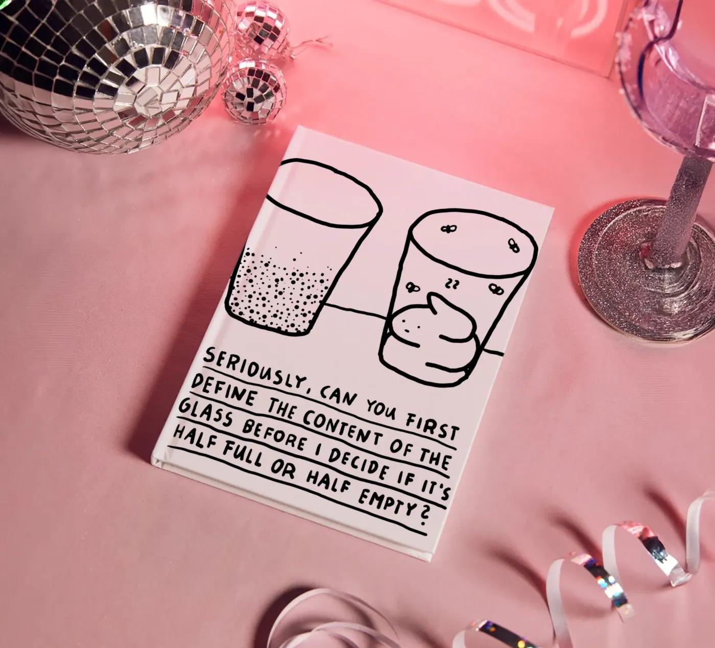 Optimism notebook by Herzette