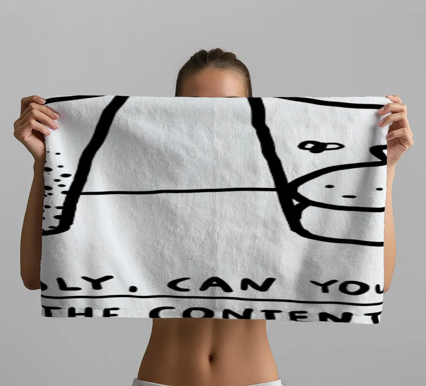 Optimism towel by Herzette