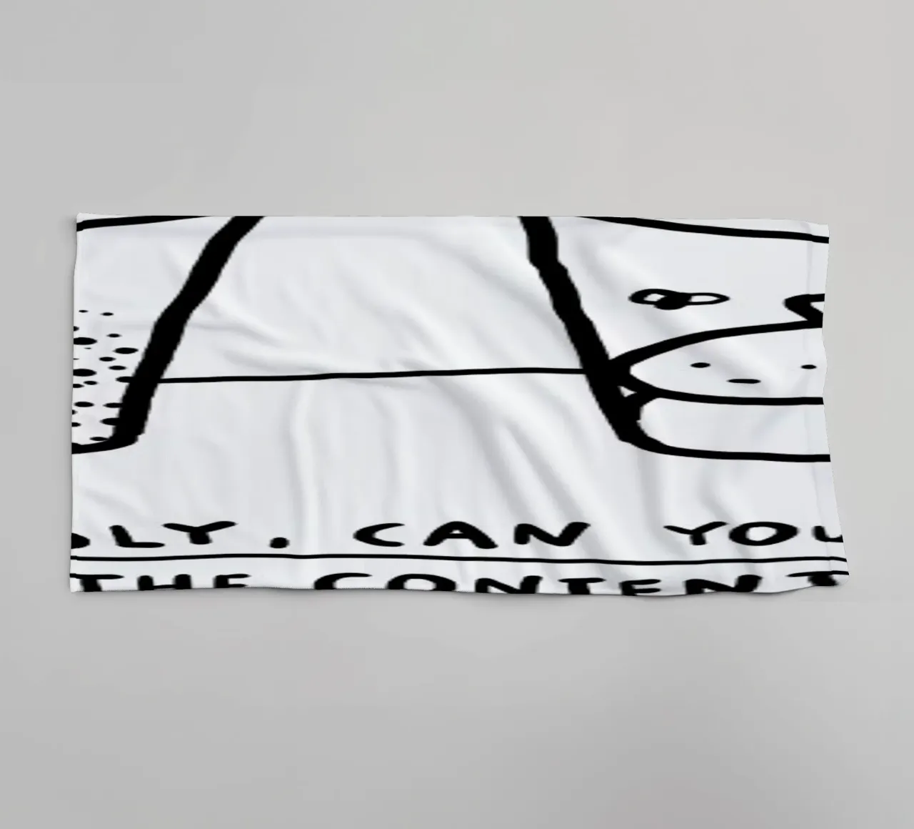 Optimism towel by Herzette