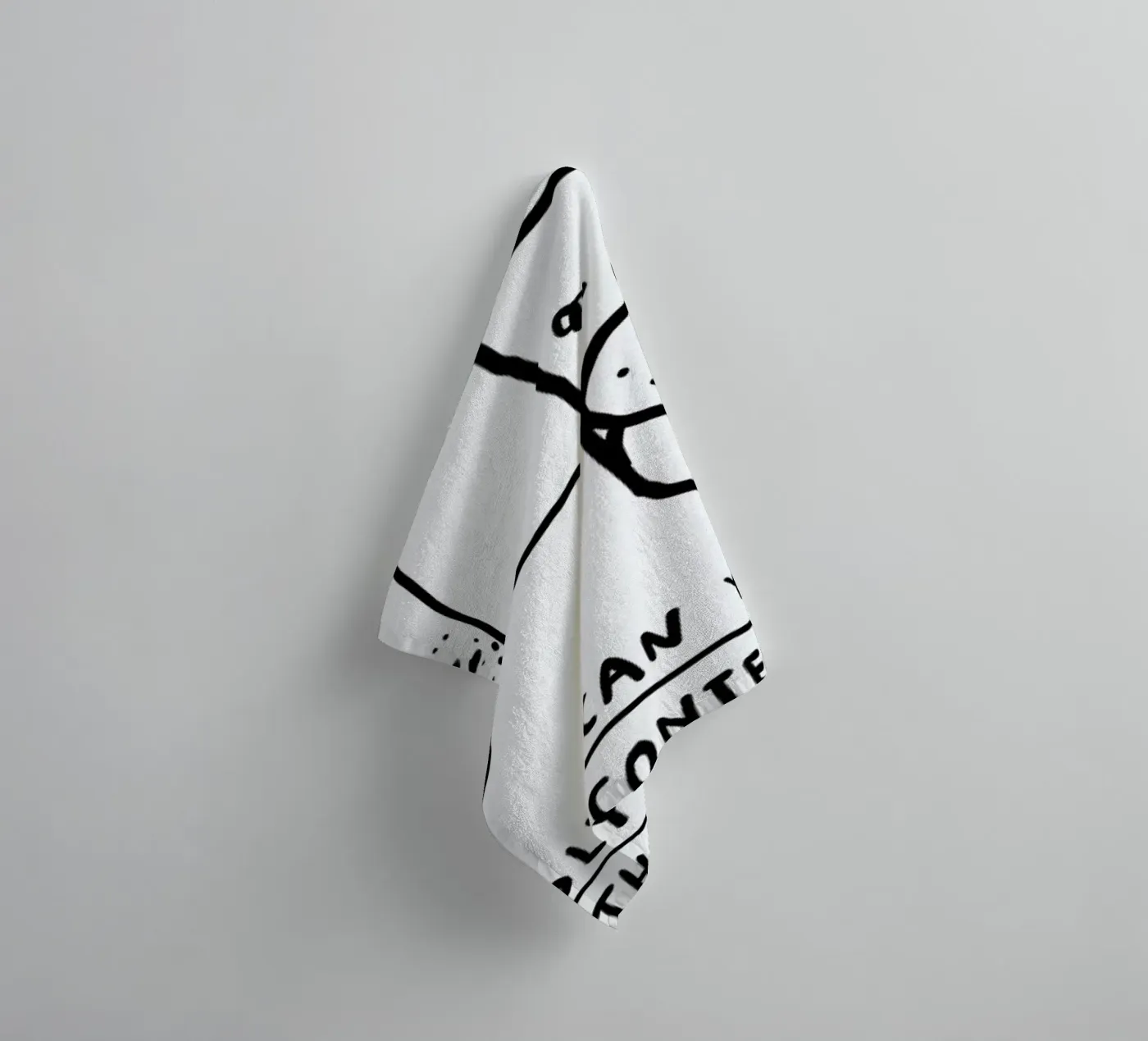 Optimism badhanddoek van Herzette