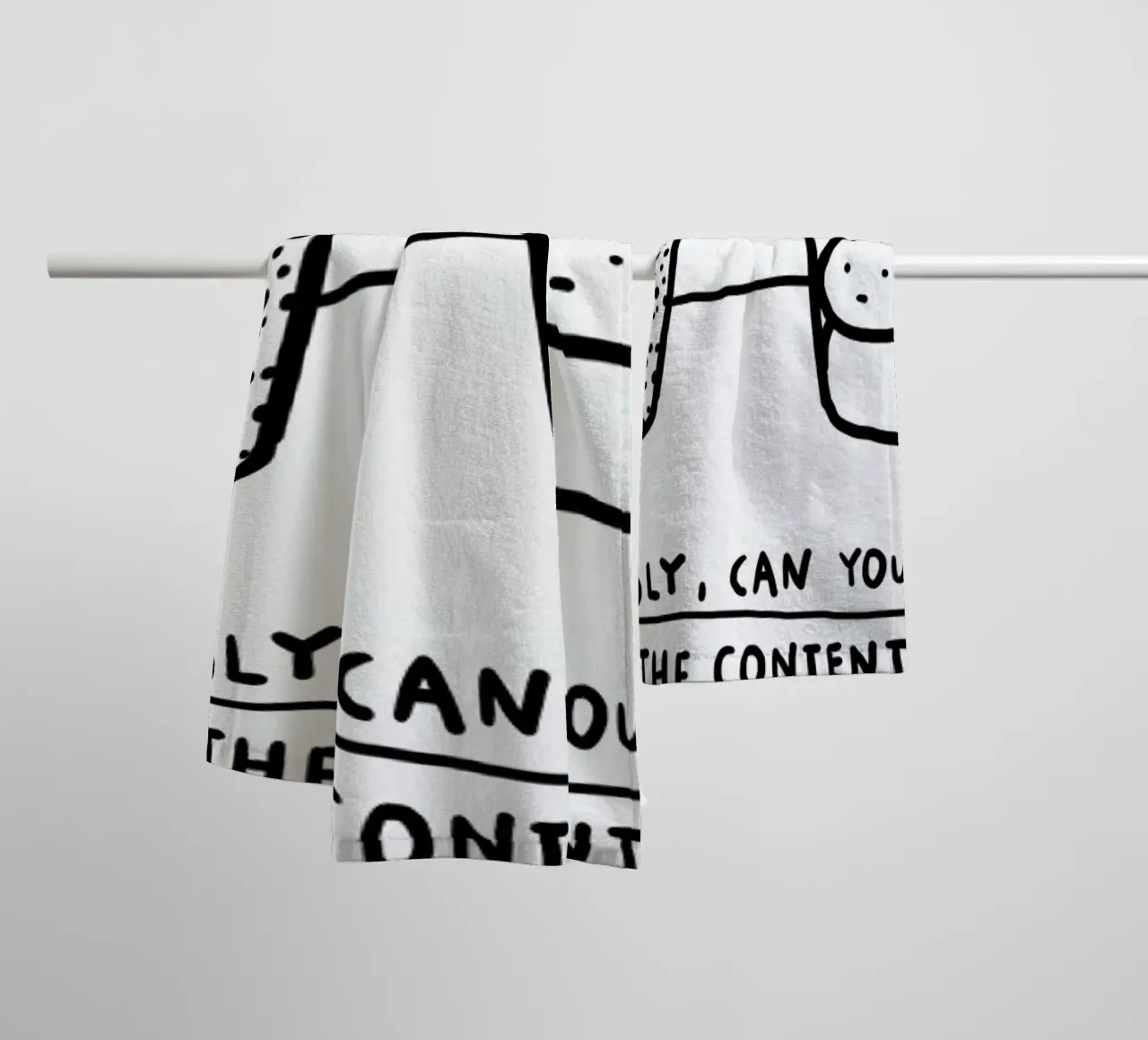 Optimism towel by Herzette