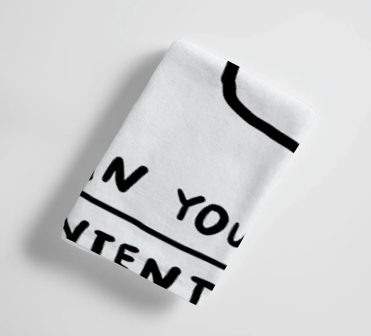 Optimism towel by Herzette