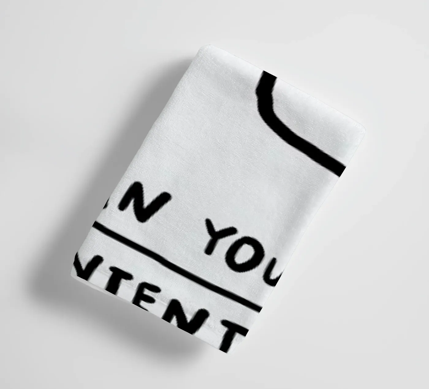 Optimism towel by Herzette