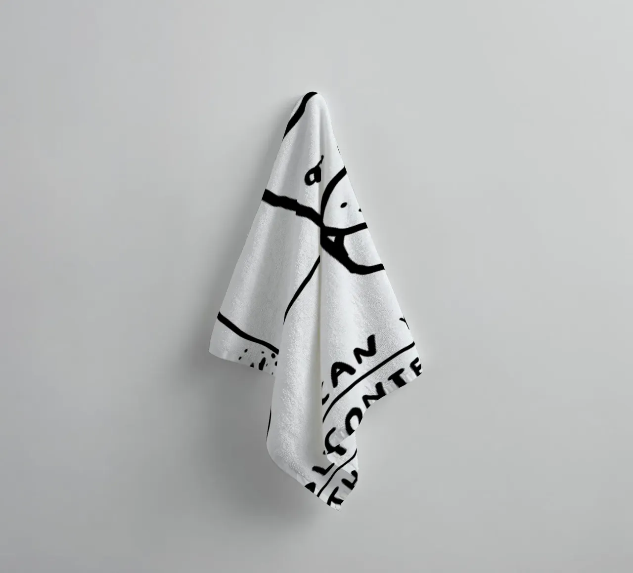 Optimism towel by Herzette