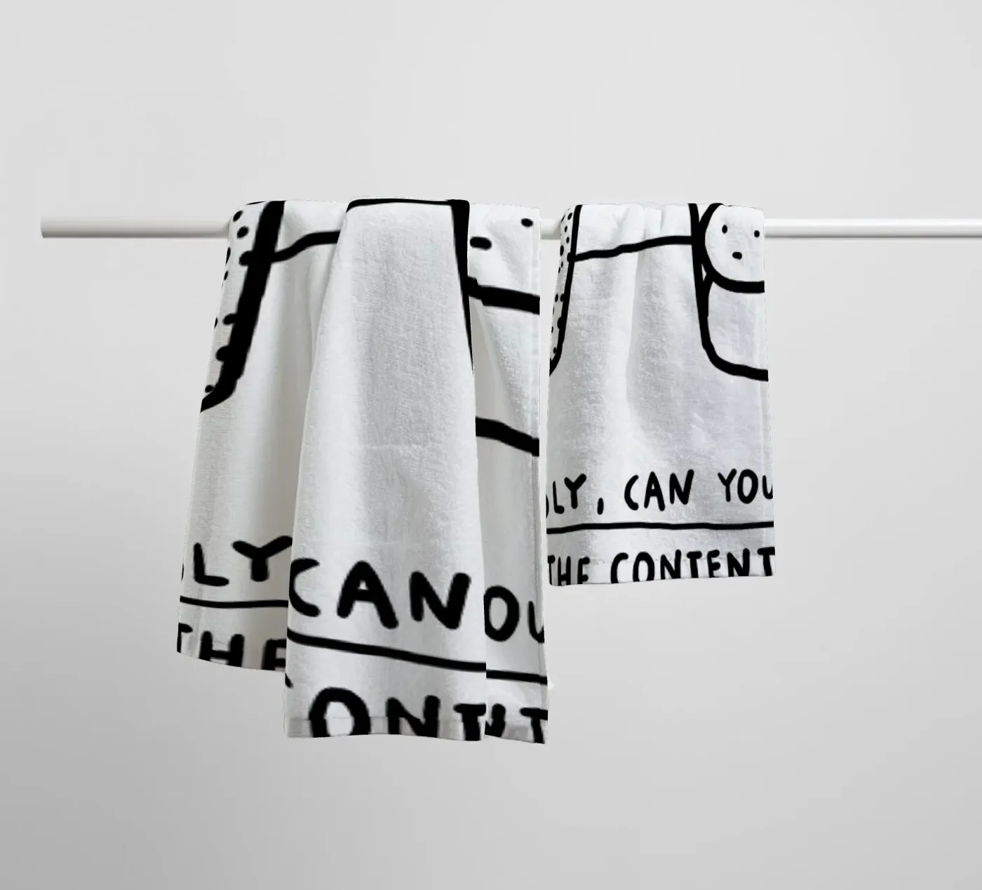 Optimism towel by Herzette