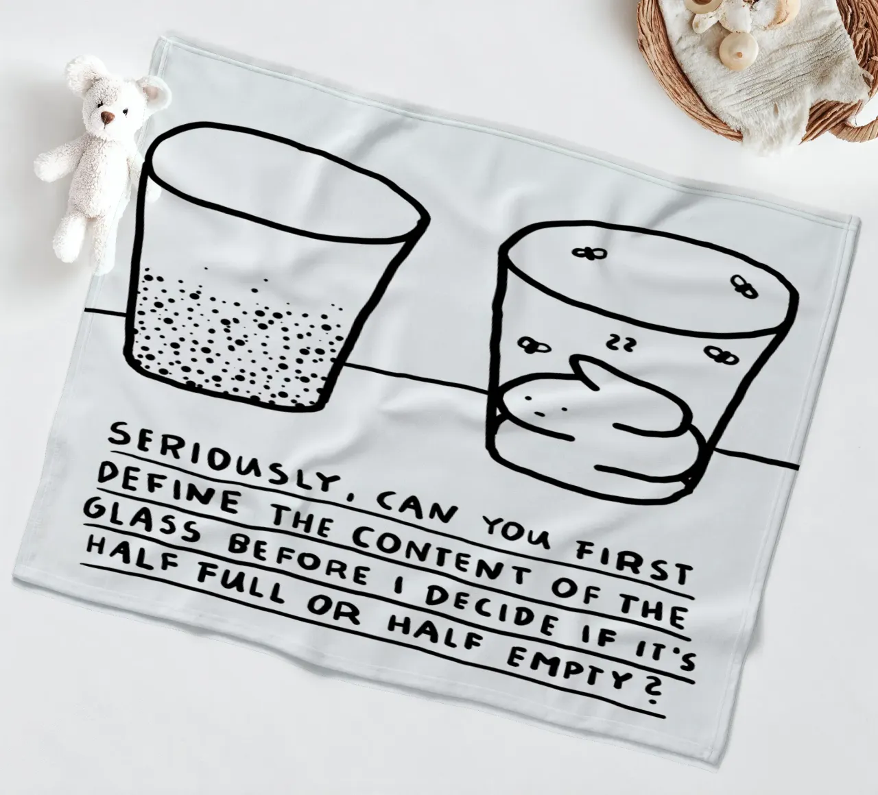 Optimism coperta in pile da Herzette