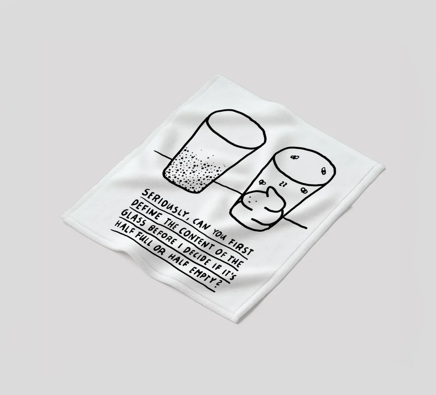 Optimism plaid polaire de Herzette