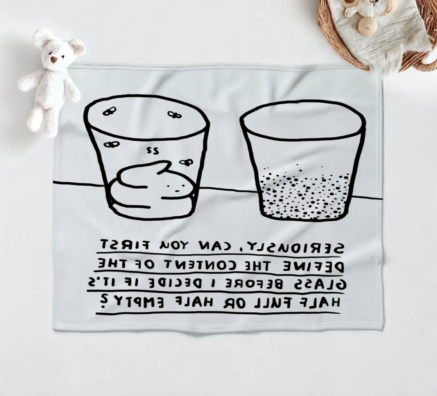 Optimism plaid polaire de Herzette