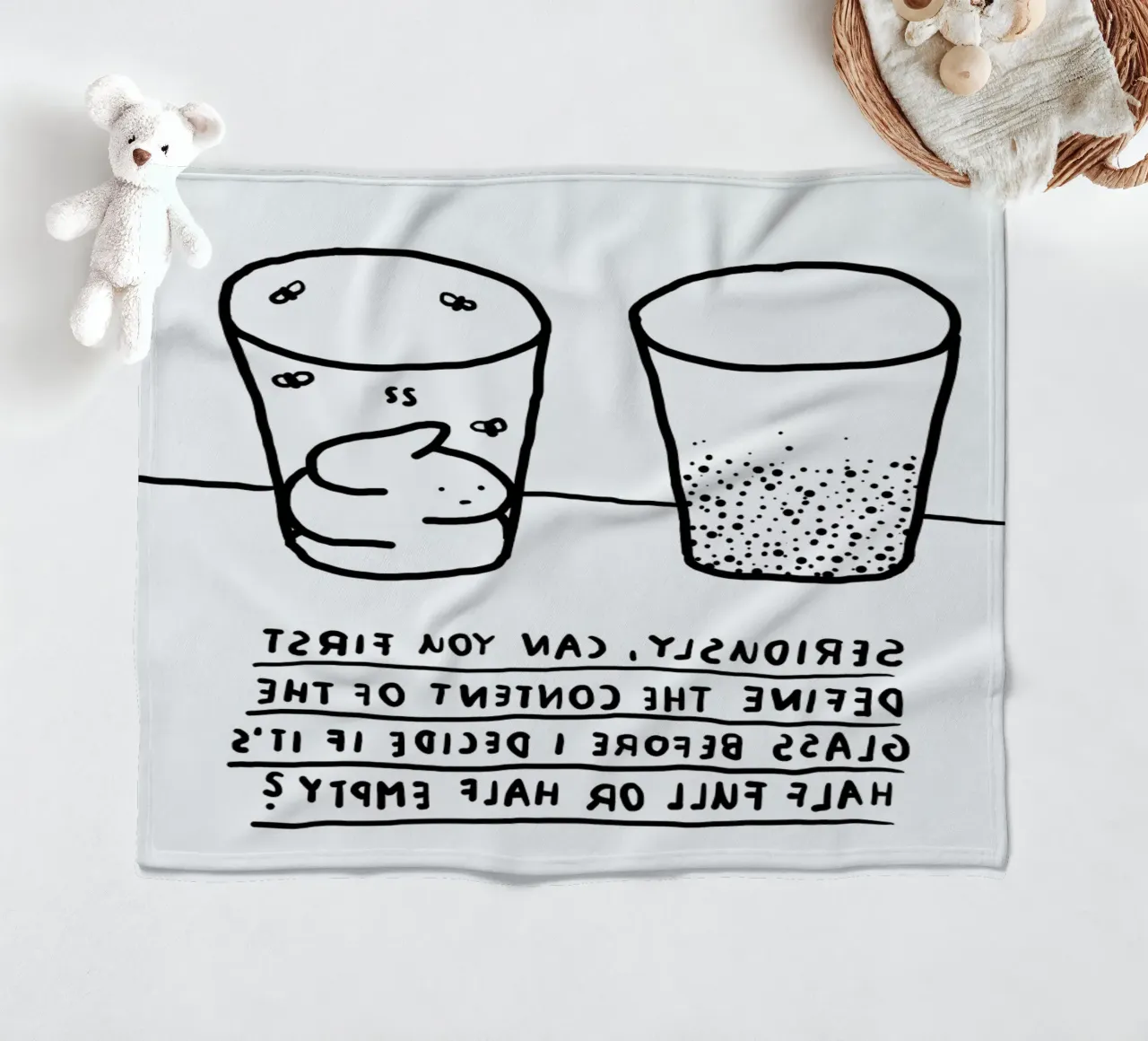 Optimism coperta in pile da Herzette