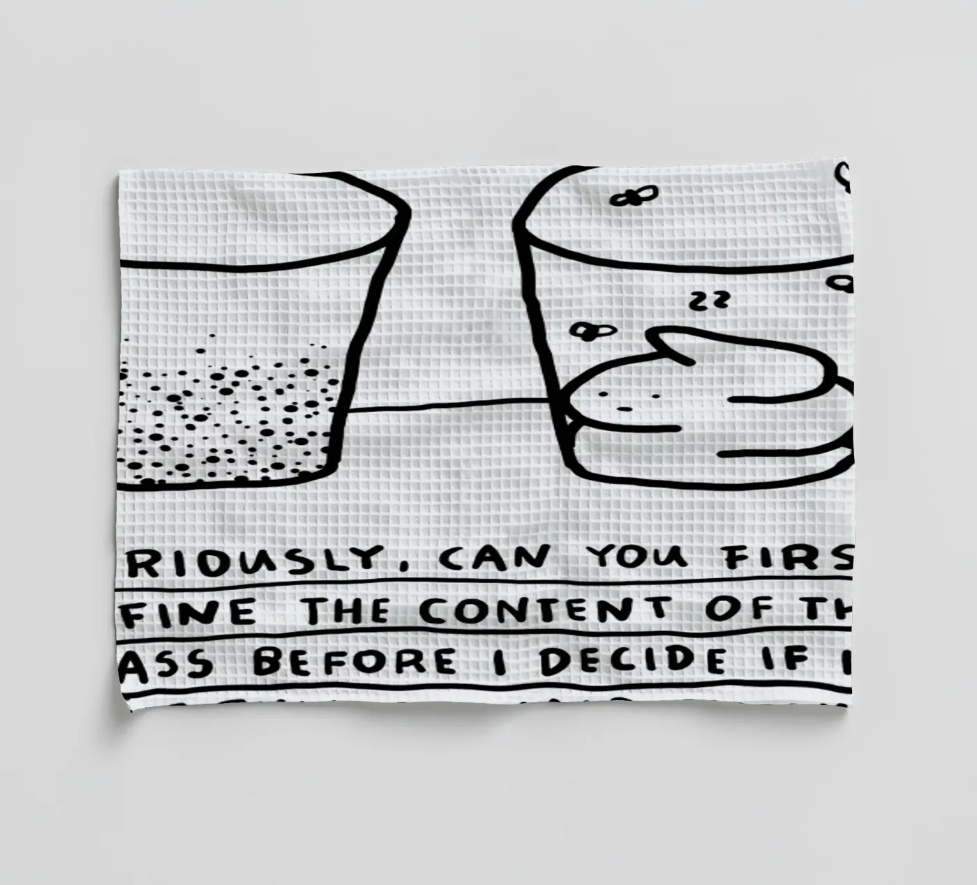 Optimism Geschirrtuch von Herzette