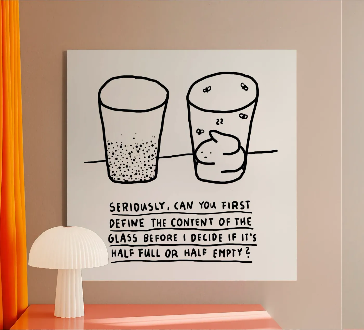 Optimism Acryl-Glas von Herzette