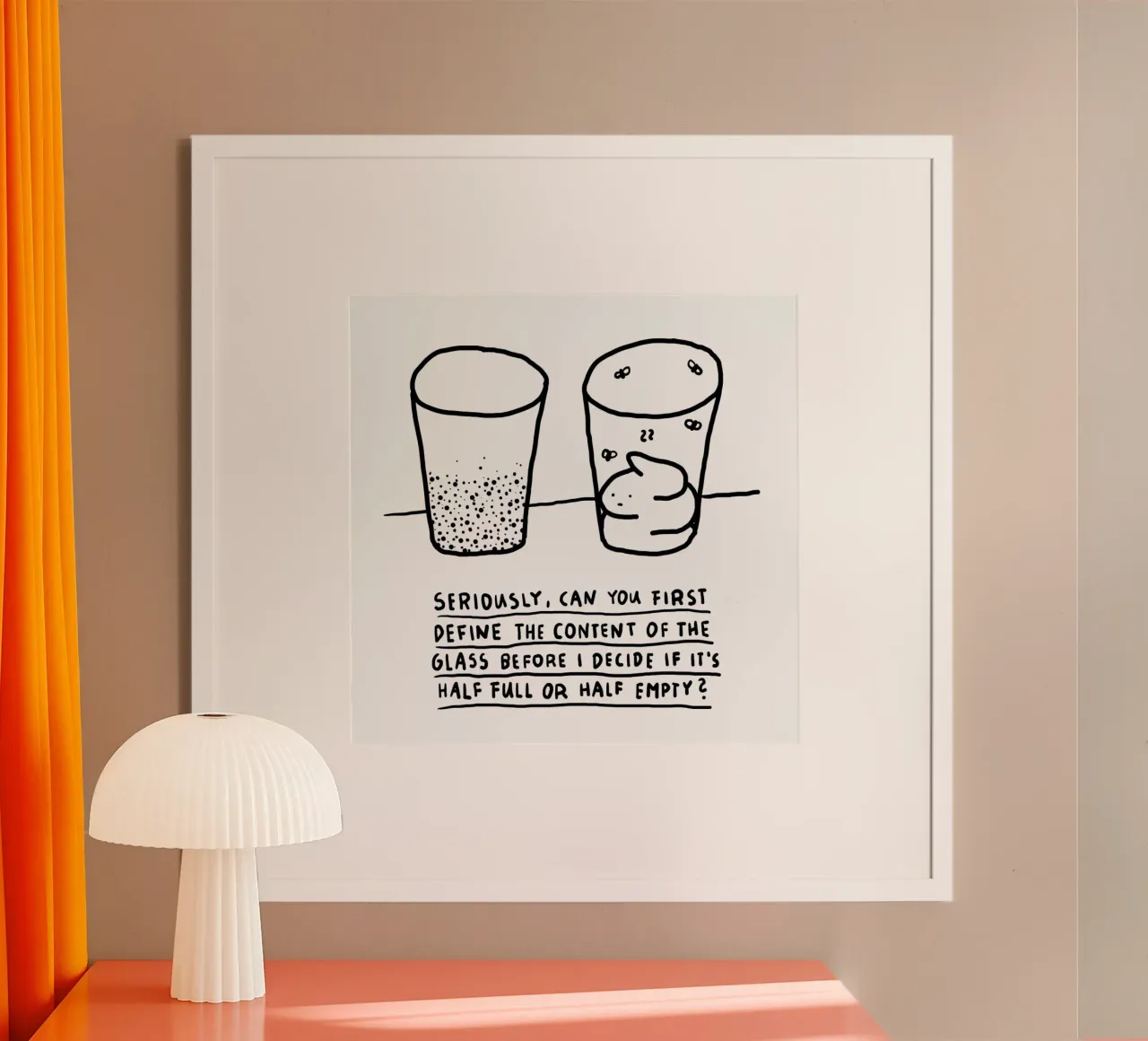 Optimism poster da Herzette