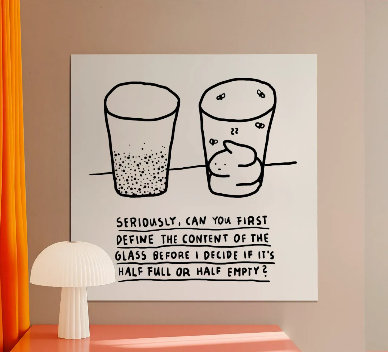 Optimism poster da Herzette