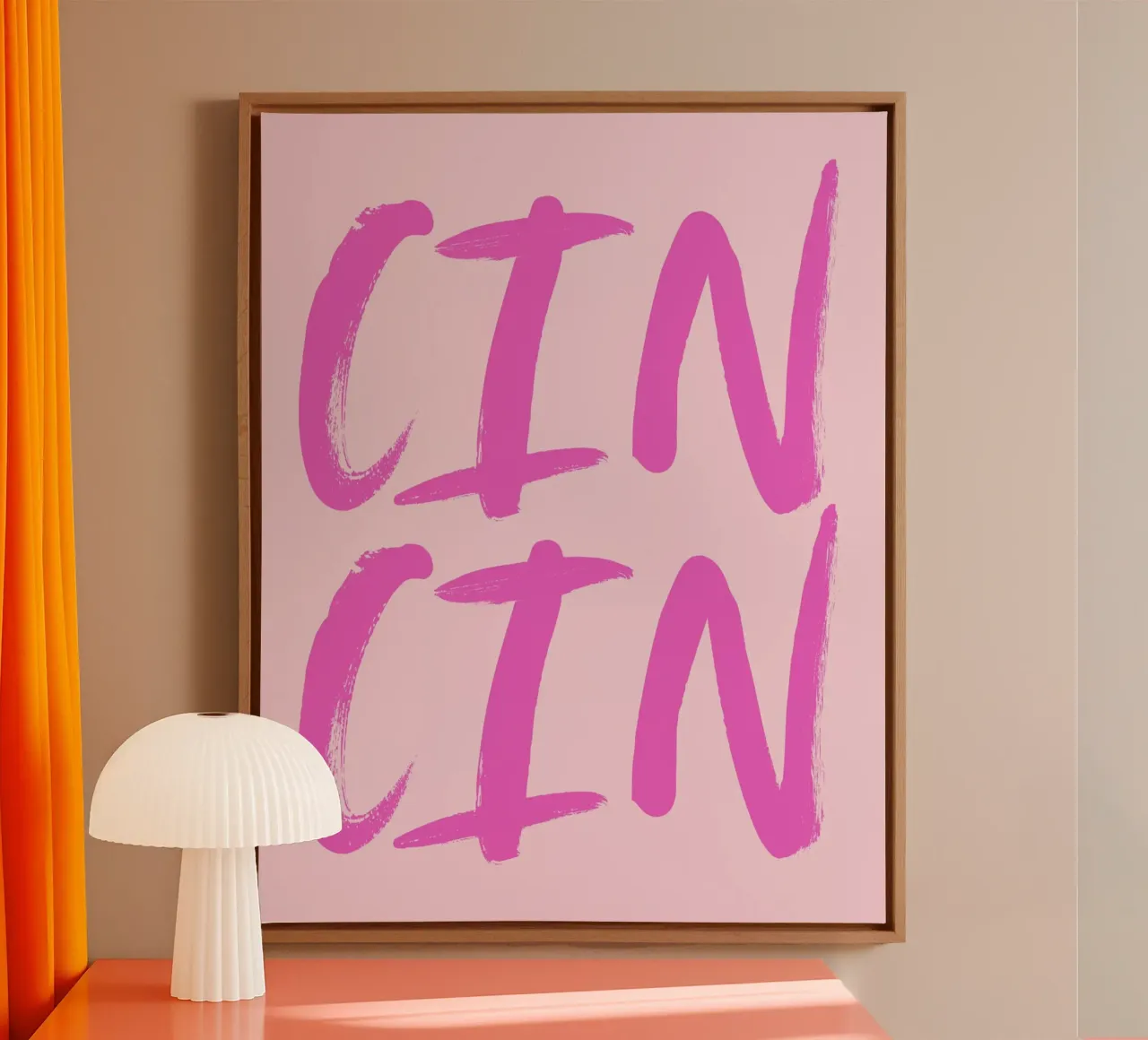 Cin Cin tela con Cornice a cassetta da designsbysophia