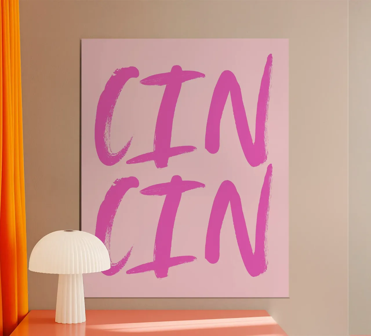Cin Cin poster da designsbysophia
