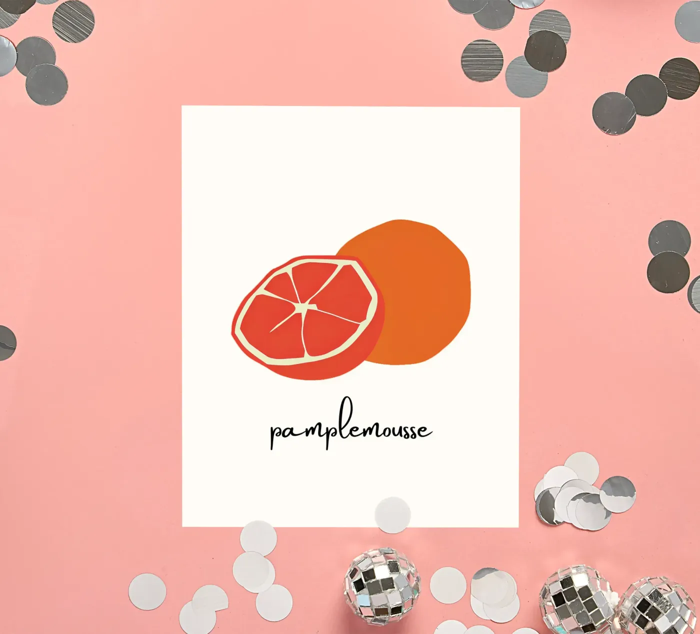 Pamplemousse adesivo da designsbysophia