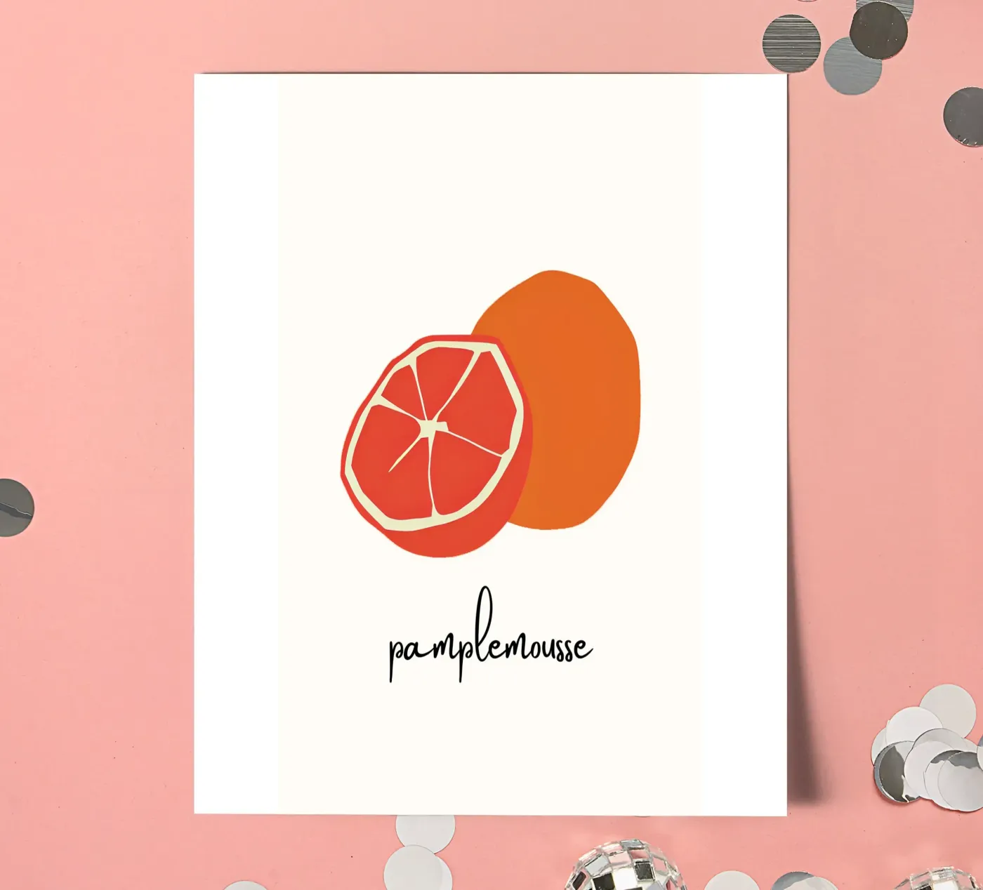 Pamplemousse Stickerbogen von designsbysophia