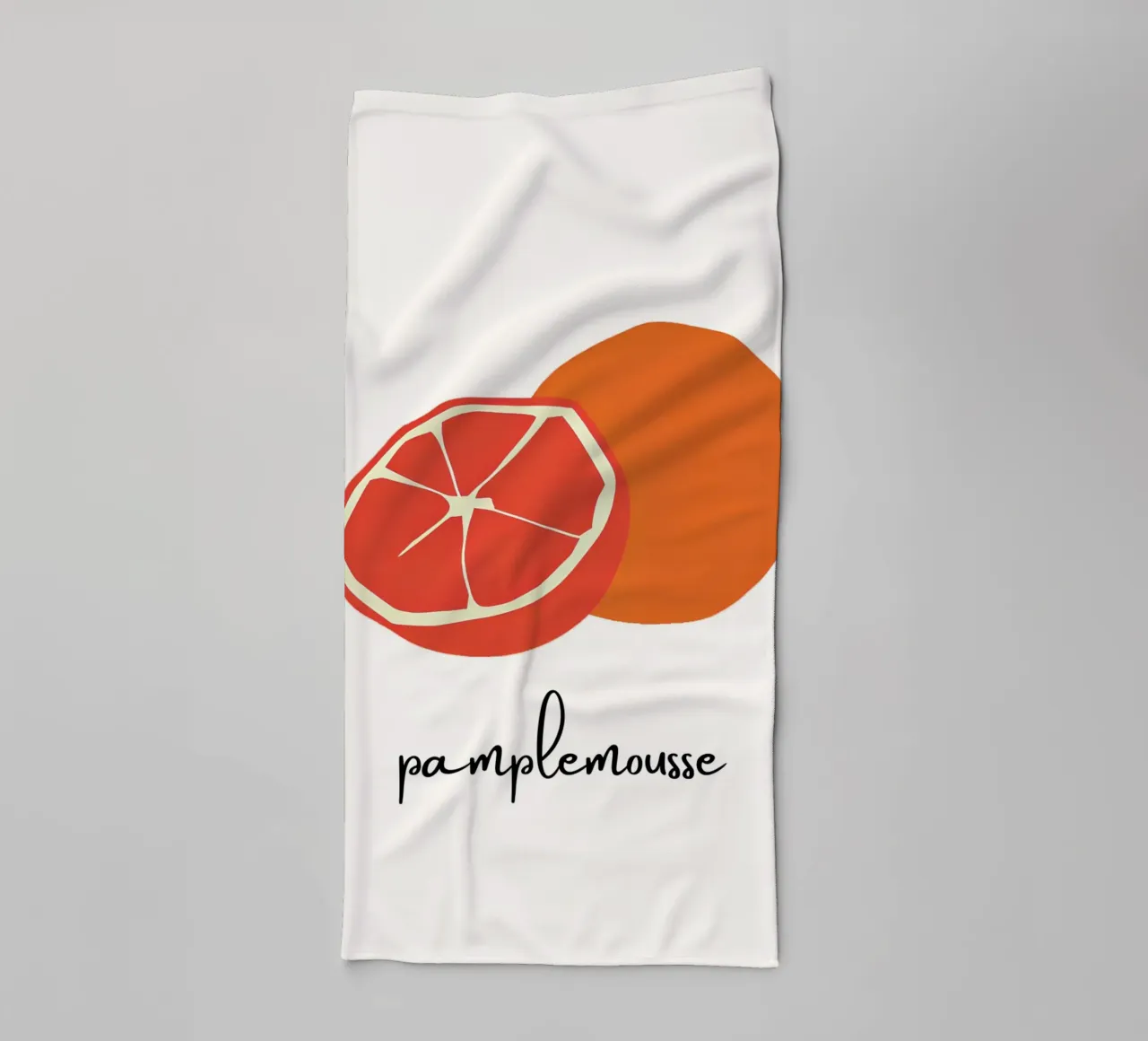 Pamplemousse towel by designsbysophia