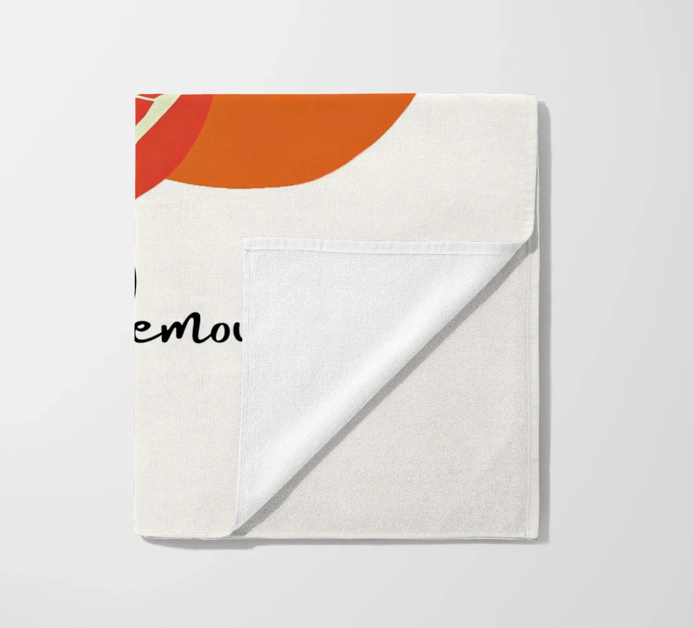 Pamplemousse beach towel by designsbysophia