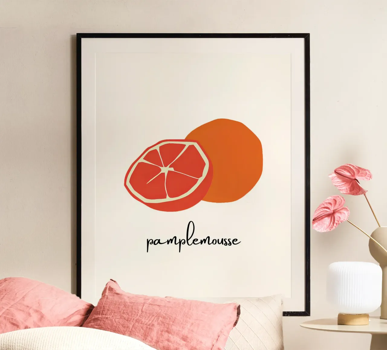 Pamplemousse poster van designsbysophia