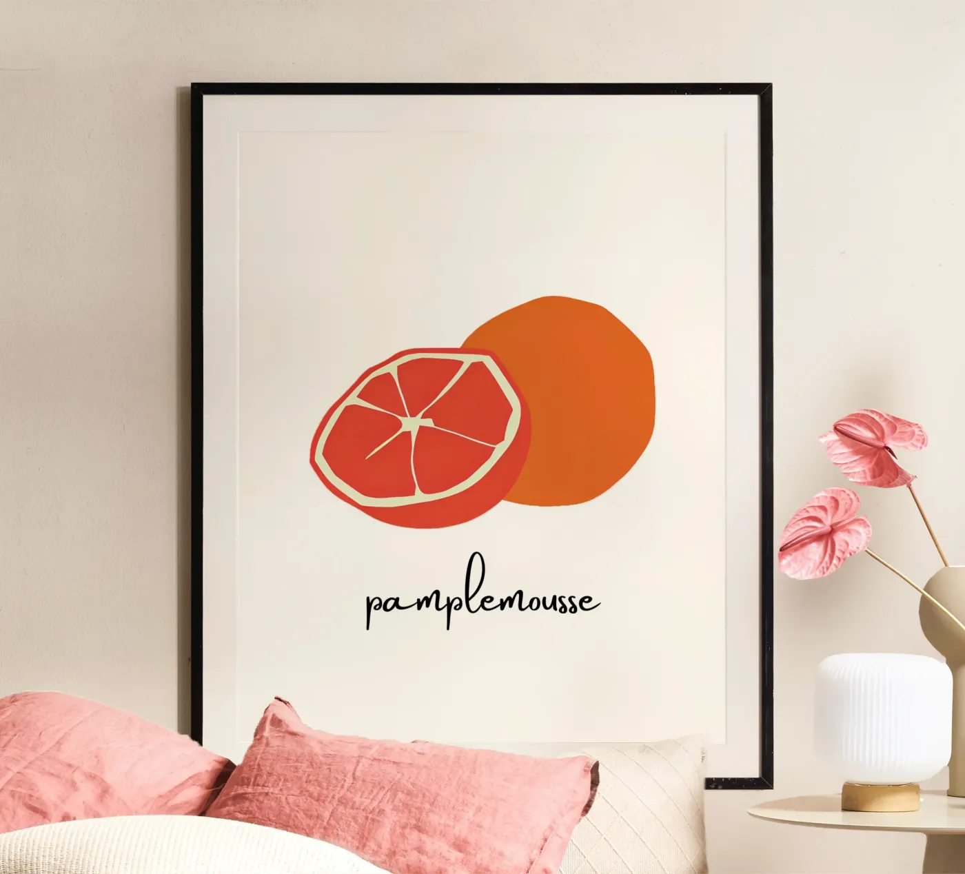 Pamplemousse poster de designsbysophia